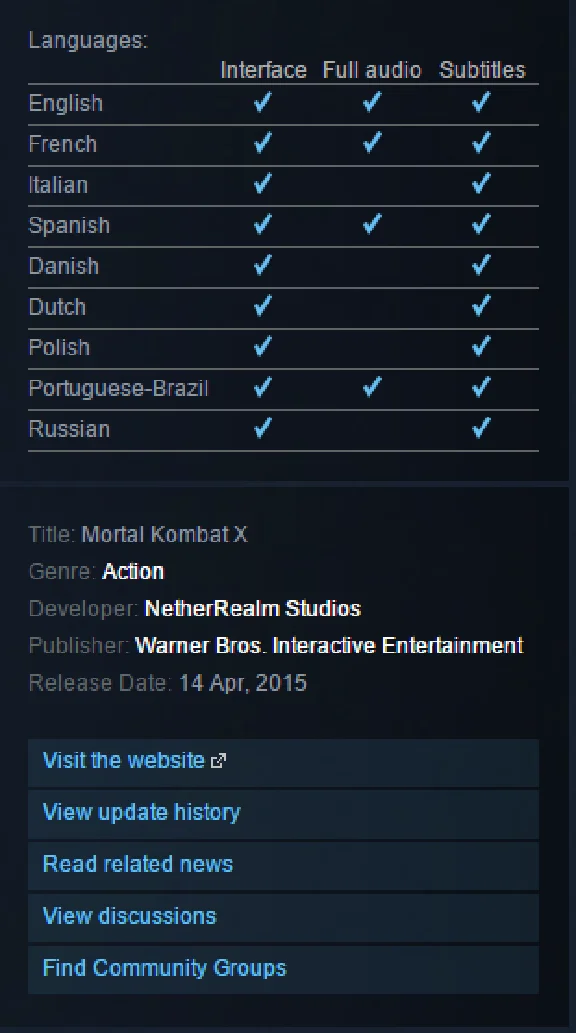 Mortal Kombat X (Steam Gift / RU & CIS / VPN *)