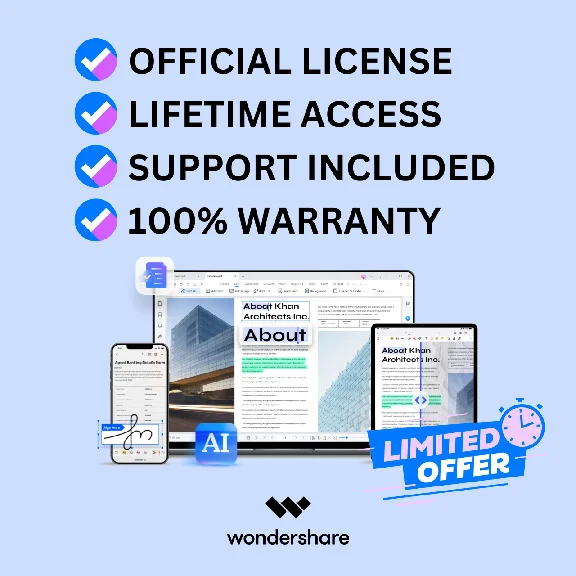 Wondershare PDFelement | All Plans & Packs
