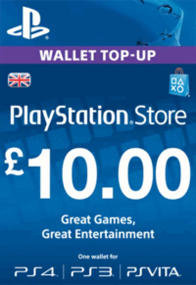 PLAYSTATION NETWORK (PSN) - £10 GBP (UK) | DISCOUN
