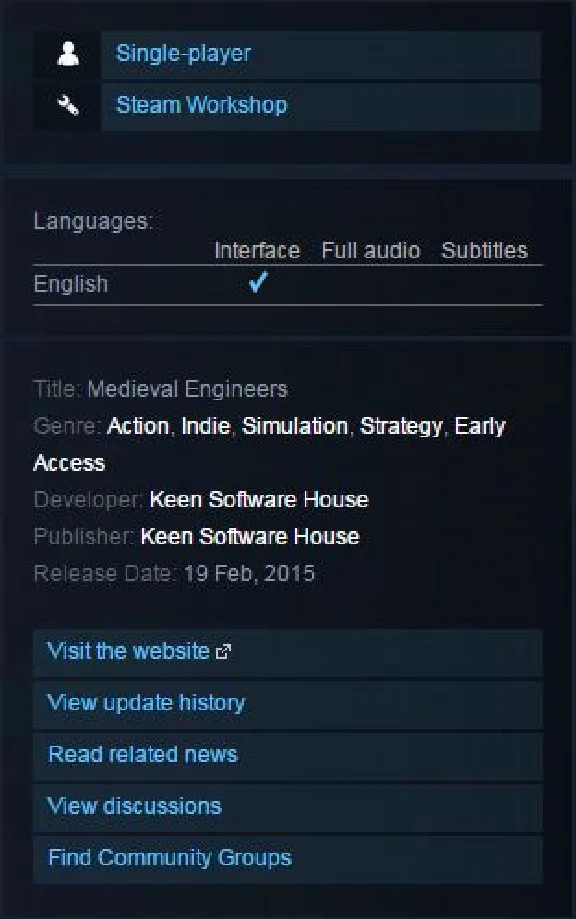 Medieval Engineers (Steam Gift / RU)