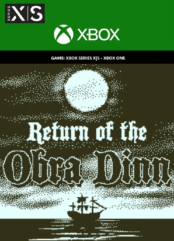 ⭐️ Return of the Obra Dinn Xbox One Series X|S