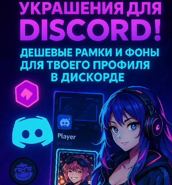 🖤 DISCORD DECORATIONS FOR YOUR ACCOUNT