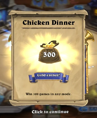Инструкция получения 300-600 золота Hearthstone