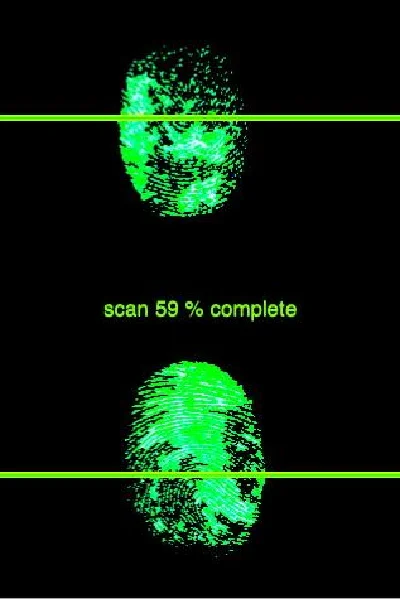 TouchScan program scans fingerprints