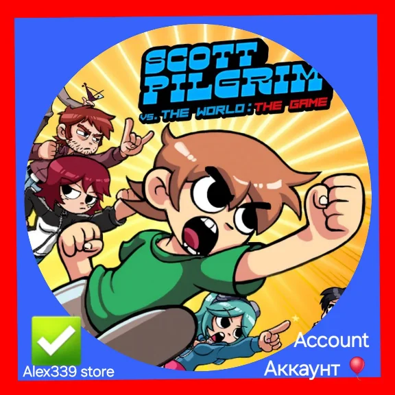 🔴Uplay✅Scott Pilgrim vs. the World: Account + mail💜