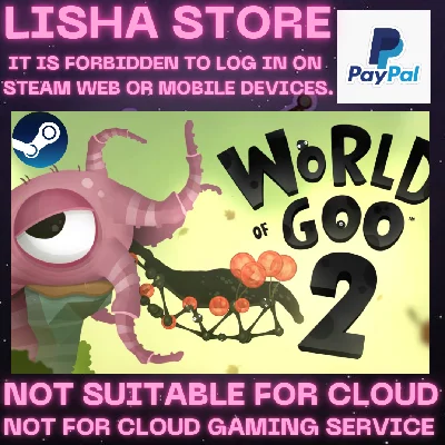 World of Goo 2 Steam Offline Paypal