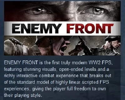 Enemy Front 💎 STEAM KEY REGION FREE GLOBAL