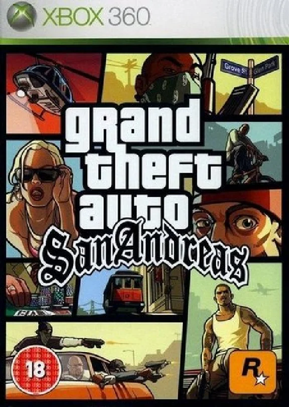 GTA 5, GTA 4, GTA: San Andreas, MX vs ATV Alive XBOX360