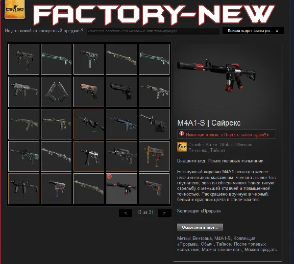 CS: GO Casual AK + M4A1 (4)! (25% more expensive than 300 rubles)