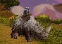 MOUNT White woolly rhinoceros (Wooly White Rhino)