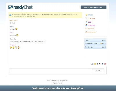 Чат-комната на php/ajax - readyChat 2.2.0
