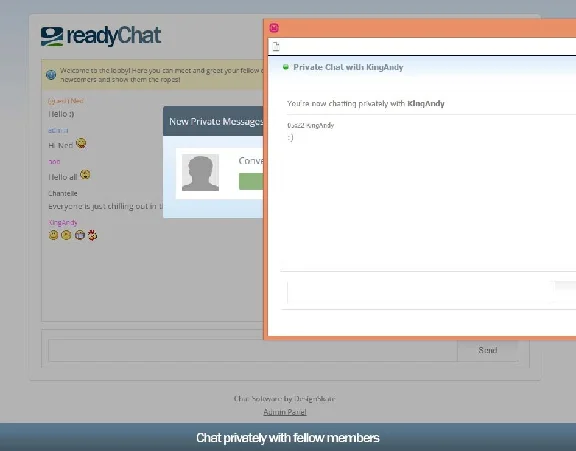Чат-комната на php/ajax - readyChat 2.2.0