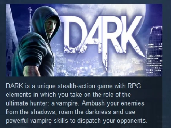 DARK 2013 💎 STEAM KEY REGION FREE GLOBAL