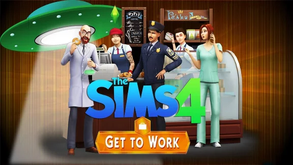 The Sims 4 (DLC) На работу (Get to Work) Photo CD-Key
