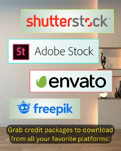 💎ENVATO - FREEPIK ПАКЕТЫ КРЕДИТОВ | СКАЧИВАЕМЫЕ ДИЗАЙН