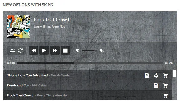 MP3 player for Wordpress - Disk Audio Player 1.6.8