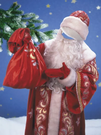 Новогоднии виртуальные костюмы для взрослых(photoshop)