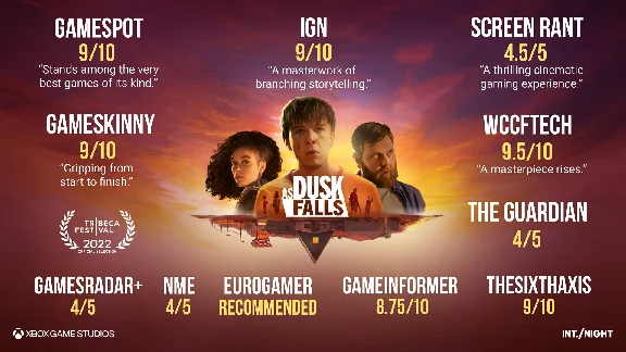 As Dusk Falls key Steam Global Region free