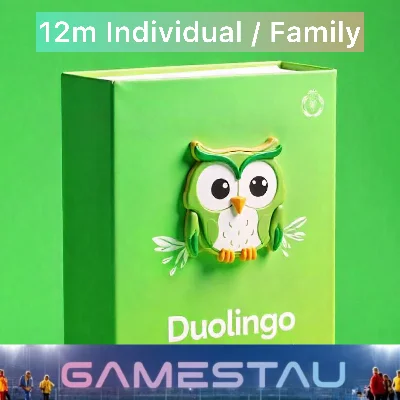 DUOLINGO SUPER | 12 MONTHS | Individually/ Family