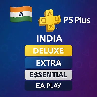 🇮🇳 PS Plus India: Deluxe/Extra/Essential/EA Play 🔥