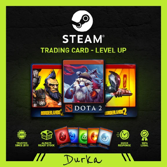 10 Steam Trading Card Packs +1000 XP