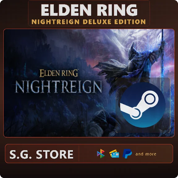 ❤️ ELDEN RING NIGHTREIGN Deluxe Steam Offline Paypal