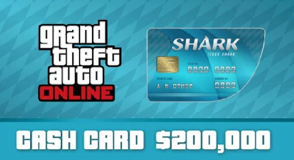👻GTA Online: Tiger Shark Cash Card $ 200