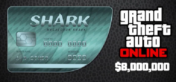 GTA Online:Megalodon Shark Card 8 000 000$