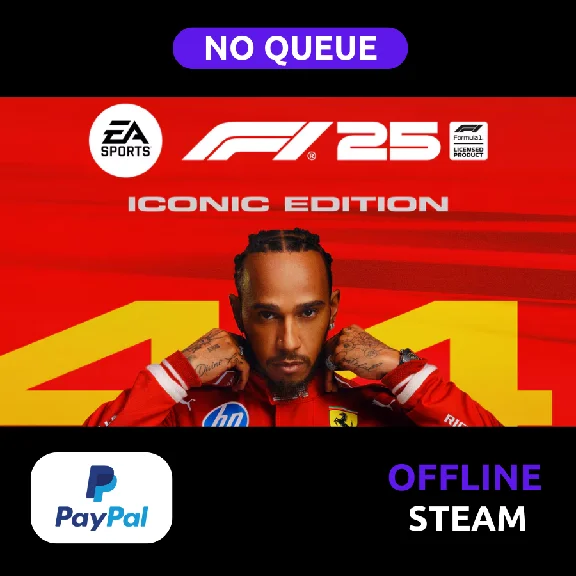 F1 25 ICONIC Edition ALL DLC| NO QUEUE | STEAM | PAYPAL