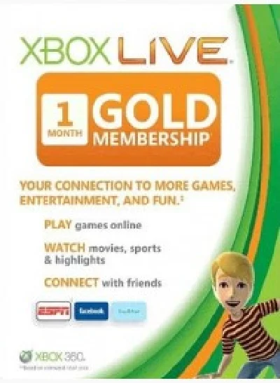 Xbox Live Gold 1 Month Global