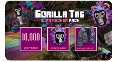 Glam Rocker Pack Gorilla tag для oculus quest 2 3 s