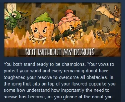Not without my Donuts 💎 STEAM KEY REGION FREE GLOBAL