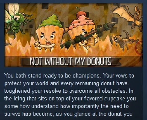 Not without my Donuts 💎 STEAM KEY REGION FREE GLOBAL