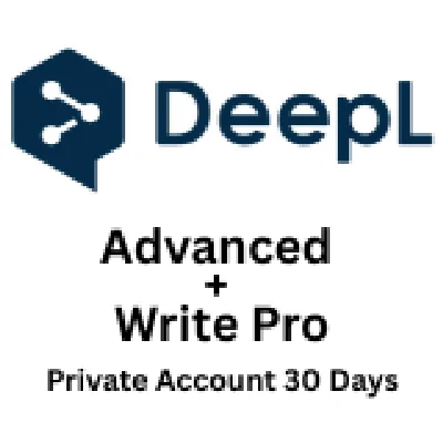 DeepL Pro Advanced Translator & Write | 30 Days Access