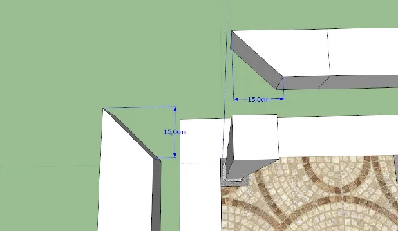 Gazebo in the high-tech working draft