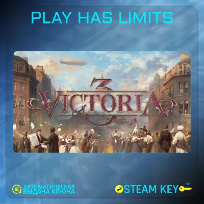 🔑Victoria 3 КЛЮЧ Steam RU/UA/CIS/TR+Latam