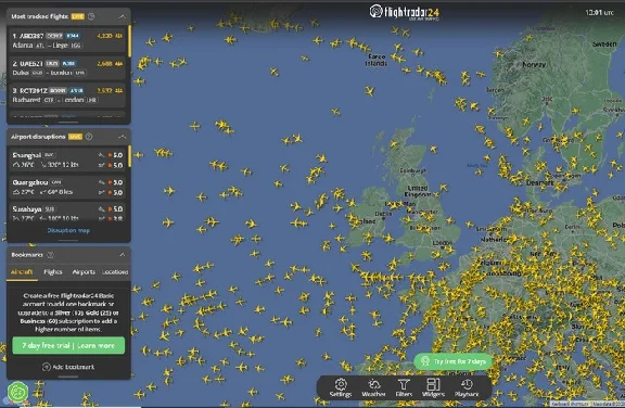 FLIGHTRADAR24 GOLD UP TO 1 YEAR WITH GOLD SUBSCRIPTION
