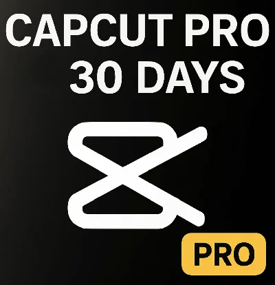 🎥 Capcut Pro Private Account 30 days