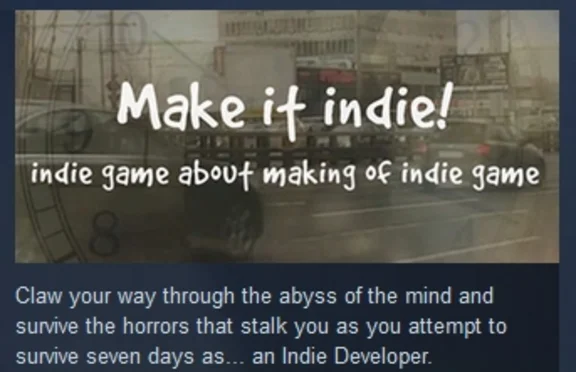 Make it indie! 💎 STEAM KEY GLOBAL+РОССИЯ