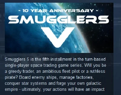 Smugglers V 5 💎 STEAM KEY REGION FREE GLOBAL