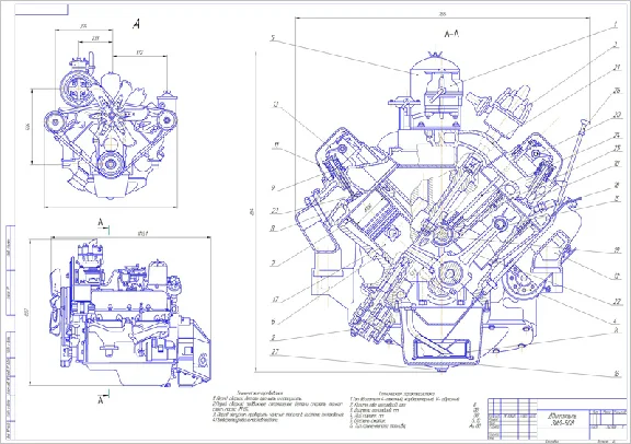 The drawing engine ZIL-508/130