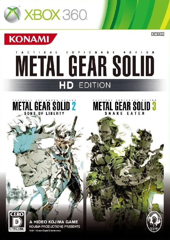 Metal Gear Solid 2 & 3, Peace Walker  + 2 игры XBOX 360