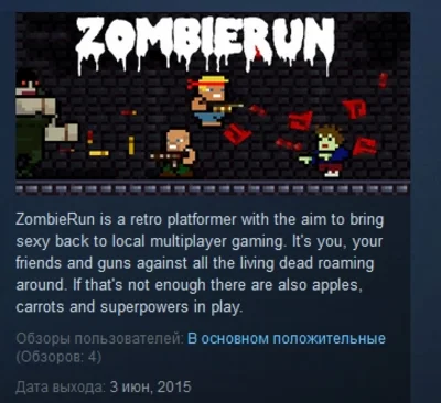 ZombieRun  STEAM KEY REGION FREE GLOBAL