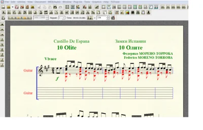 OLITE by Moreno-Torroba  for 6-string guitar