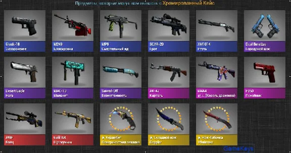 CS: GO random weapon from the Chrome Case