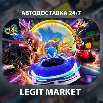 Sonic Racing: CrossWorlds DELUXE Steam RU + WORLD AUTO