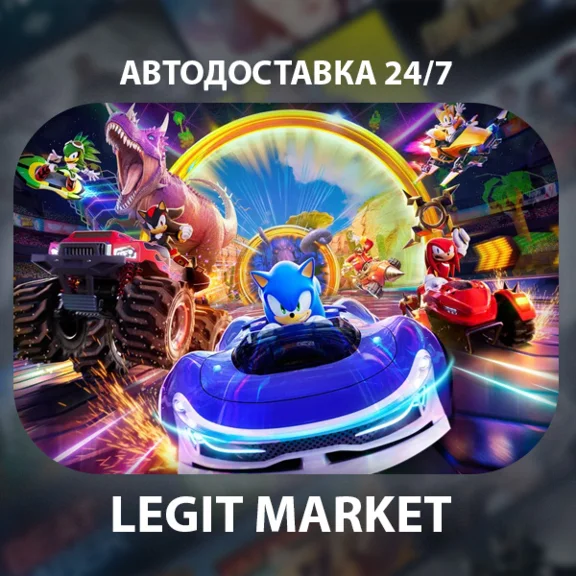 Sonic Racing: CrossWorlds DELUXE Steam RU + WORLD AUTO