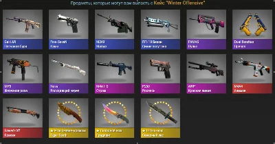 CS: GO random weapon from Case Winter Offensive