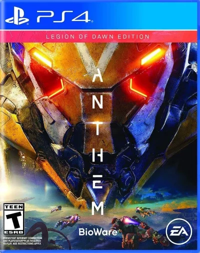 🎮 Anthem Standard Edition PS4 Rent 5 days ✅