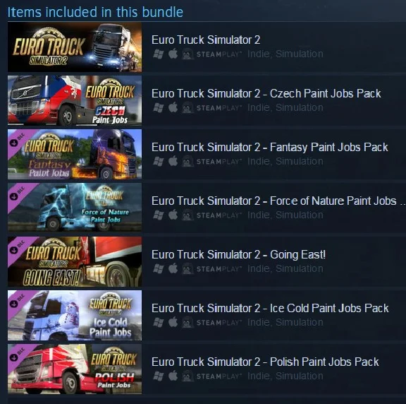 Euro Truck Simulator 2 - East Expansion Bundle Gift/RU